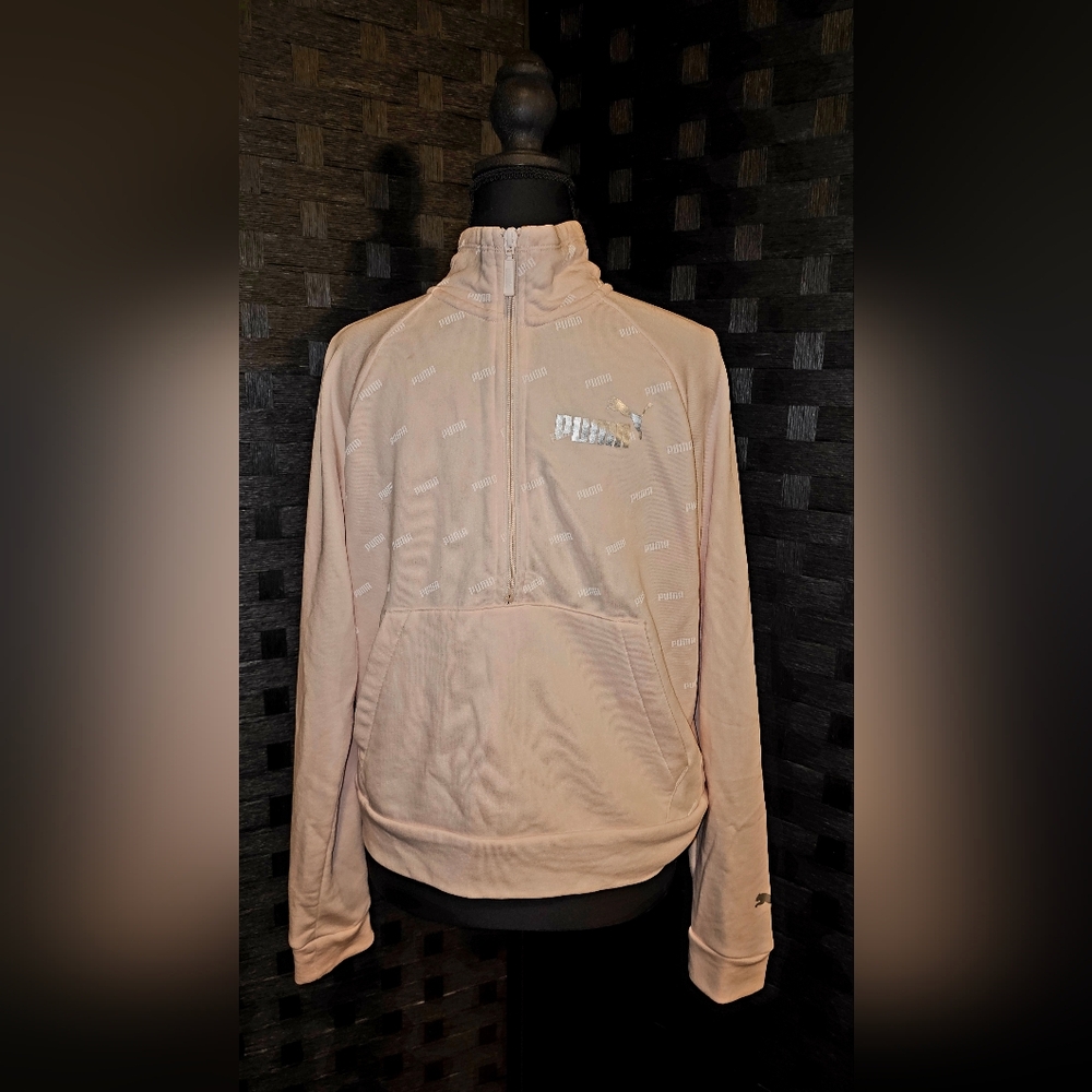 Puma Women's Light Pink Utility Sweatshirt